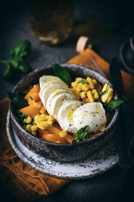 tomates jaunes, recette des vacances, cuisine d'été