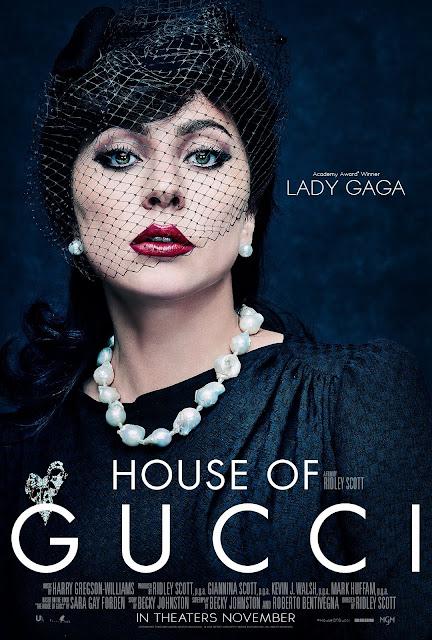 Affiches personnages US pour House of Gucci de Ridley Scott