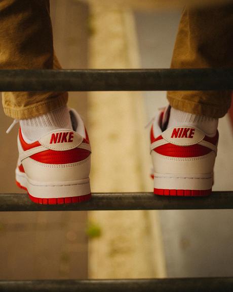 La Nike Dunk Low White University Red drop demain La Nike Dunk Low White University Red drop demain