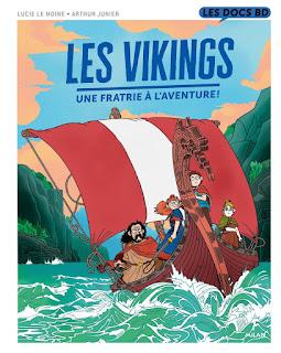 Les Vikings- Une fratrie à l'aventure de Lucie Le Moine et Arthur Junier Les Vikings- Une fratrie à l'aventure de Lucie Le Moine et Arthur Junier