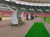 Cameroun Vestiaires espaces officiels Stade Olembe prêts