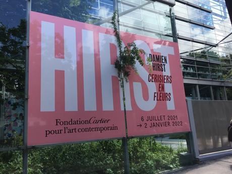 Fondation Cartier pour l’Art Contemporain « Damien HIRST » Cerisiers en fleurs