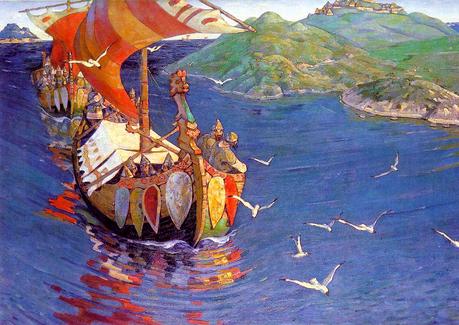 Nicholas Roerich, Guests from Overseas (corrected colour).jpg