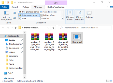 Faire ressembler Windows 10 à Windows 11 Faire ressembler Windows 10 à Windows 11