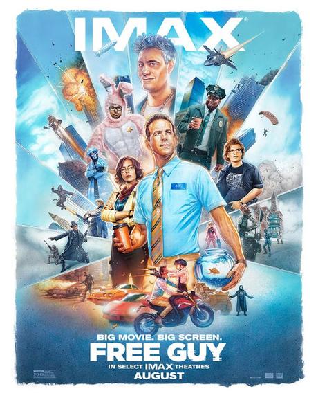 Affiche IMAX pour Free Guy de Shawn Levy