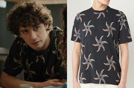 UN SI GRAND SOLEIL : le t-shirt étoiles de mer d’Antonin dans l’épisode 705 UN SI GRAND SOLEIL : le t-shirt étoiles de mer d’Antonin dans l’épisode 705