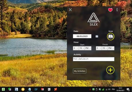 Activity Manager - gestionnaire d'activités personnelles