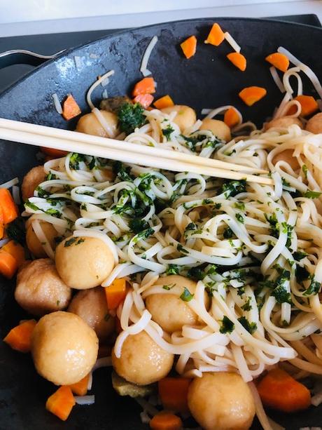 Boulettes de crevettes au combawa