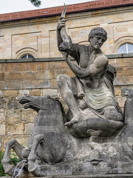 Bayreuth — Wittelsbacherbrunnen — La fontaine Wittelsbach