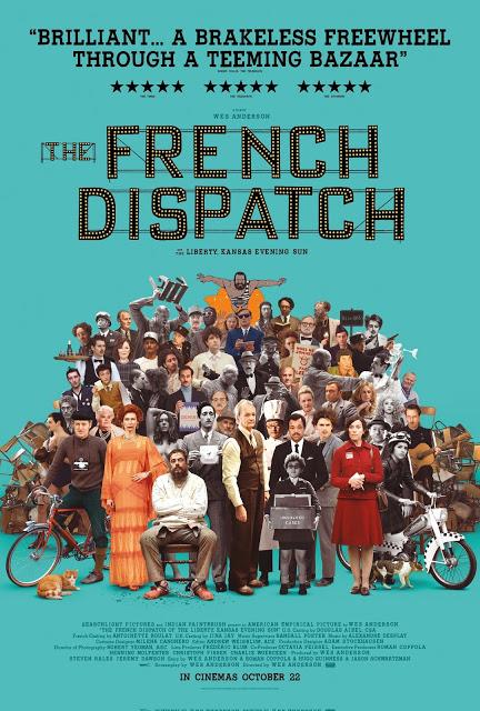 Nouvelle affiche US pour The French Dispatch de Wes Anderson