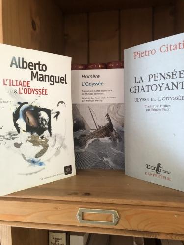 Sur les étagères de ma bibliothèque