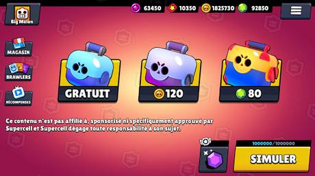 Télécharger Gratuit Simulateur de Boîte pour Brawl Stars APK MOD (Astuce) screenshots 1