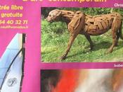 VEUIL (Indre) Exposition ciel ouvert Juillet Septembre 2021 Isabelle Sarian Christian Hirlay