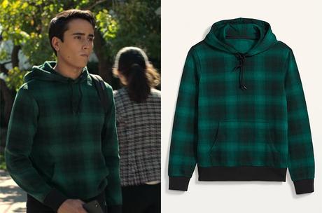LOVE, VICTOR : le sweat à capuche tartan de Victor dans l’épisode 2×08