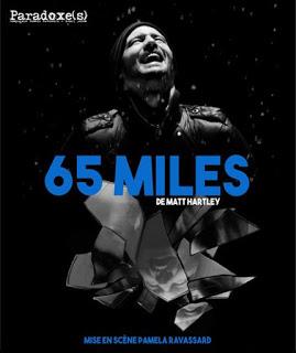 65 miles, mis en scène par Pamela Rassavard pour le Festival d’Avignon Off 2021