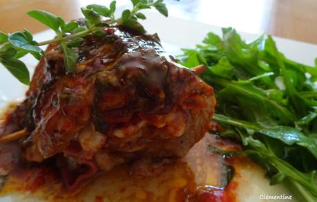 Petits roulés de veau à la lavande Petits roulés de veau à la lavande