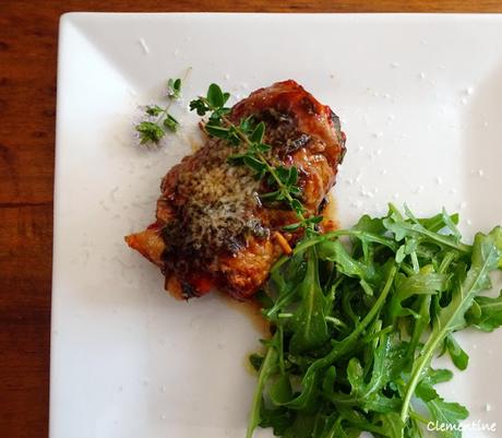 Petits roulés de veau à la lavande