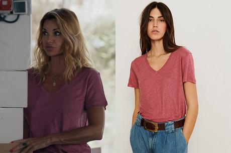 DEMAIN NOUS APPARTIENT : le t-shirt vieux rose de Chloé  dans l’épisode 989