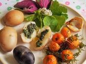 Pommes terre nouvelles, carottes, ail-éléphant origan (Vegan)