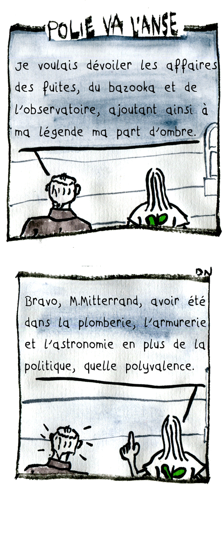 Mitterrand et ses ombres, la chronique ombrageuse