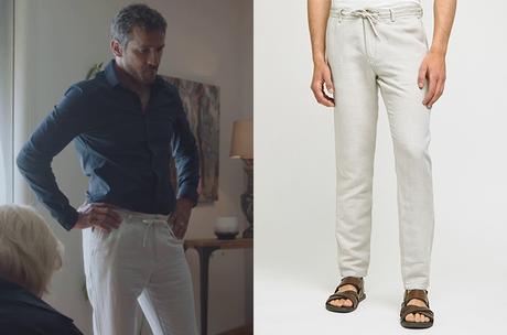 DEMAIN NOUS APPARTIENT : le pantalon couleur ficelle de William dans l’épisode 989