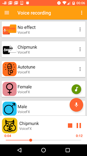 Télécharger Gratuit VoiceFX - Changeur de Voix avec effets audio  APK MOD (Astuce) 1