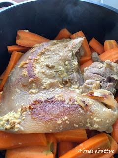 Une rouelle de porc en cocotte, mais dans une Mathon