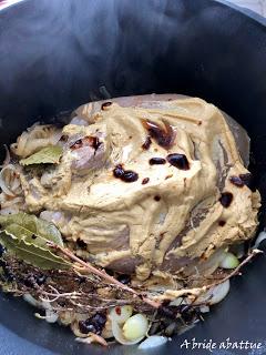 Une rouelle de porc en cocotte, mais dans une Mathon