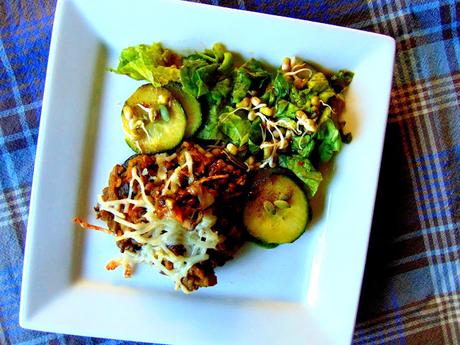 Champignons portobellos farcis aux lentilles Champignons portobellos farcis aux lentilles