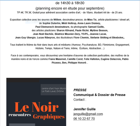 Centre d’Art Yvon Morin (Drôme Provençale ) concerts / 17 et 18 Août 2021