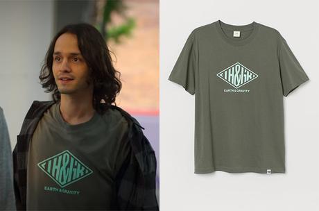 CONTROL Z : Dario’s “earth and gravity” print tee in S2E04
