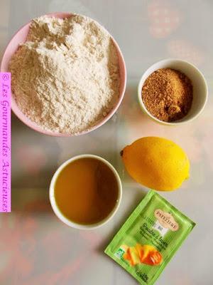 Sablés au citron (Vegan)