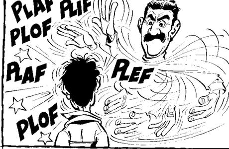 Une bonne paire de baffes, oui