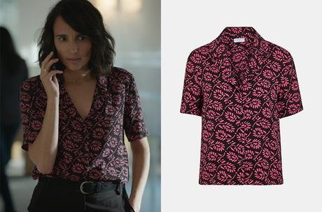 UN SI GRAND SOLEIL : la chemisette à fleurs de Myriam  dans l’épisode 713