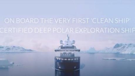 Un paquebot hybride pour traverser le Pôle Nord