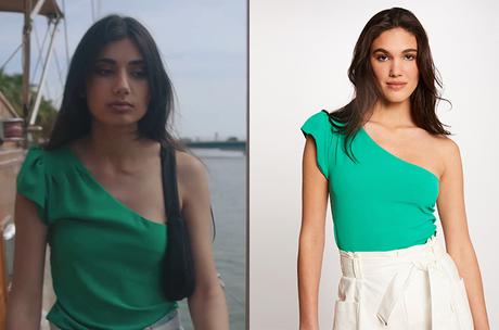 DEMAIN NOUS APPARTIENT : le top vert asymétrique de Camille dans l’épisode 993