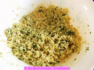 Riz en salade aux cyclanthères et aux concombres (Vegan) Riz en salade aux cyclanthères et aux concombres (Vegan)