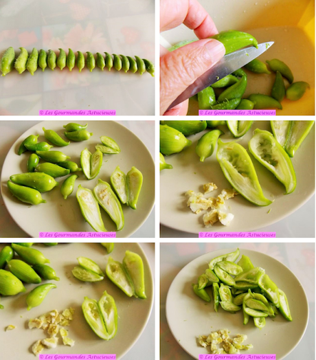 Riz en salade aux cyclanthères et aux concombres (Vegan) Riz en salade aux cyclanthères et aux concombres (Vegan)