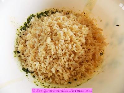 Riz en salade aux cyclanthères et aux concombres (Vegan) Riz en salade aux cyclanthères et aux concombres (Vegan)