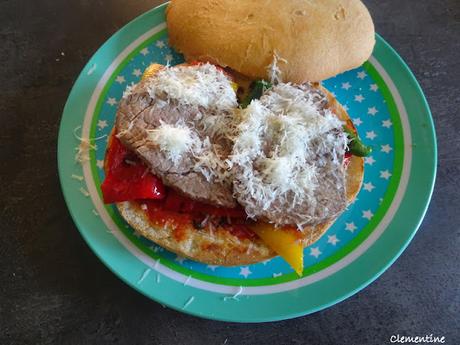 Panino pastrami italien Panino pastrami italien