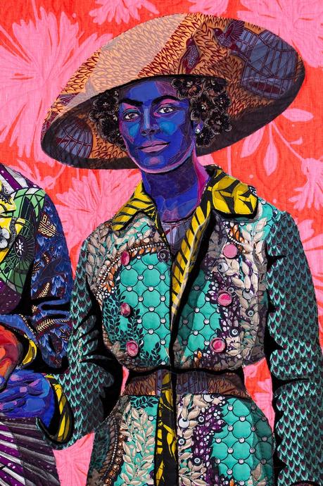 L’artiste textile Bisa Butler sur ses portraits matelassés vibrants d’histoires noires Pulls à balai de Bisa Butler