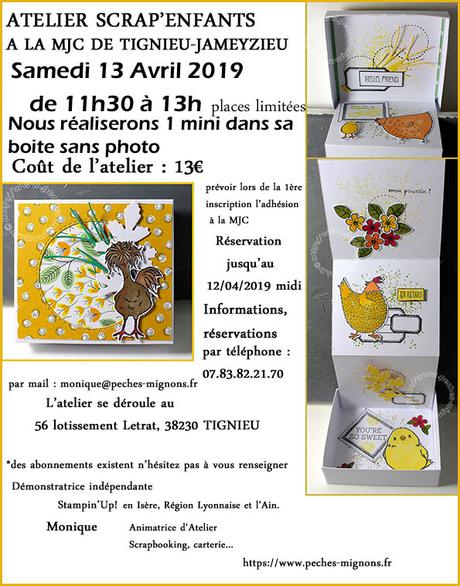 Atelier Scrap’enfants 13/04/2019