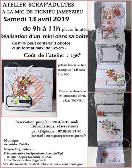 Atelier Scrap’adultes 13/04/2019