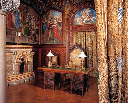 Le précieux écritoire du roi Louis II de Bavière présenté au château de Neuschwanstein