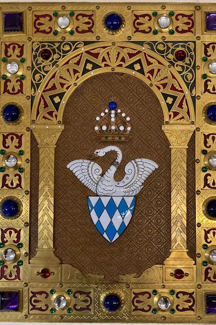 Le précieux écritoire du roi Louis II de Bavière présenté au château de Neuschwanstein