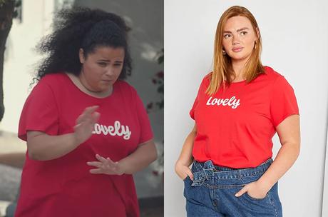 DEMAIN NOUS APPARTIENT : le t-shirt lovely de Lizzie dans l’épisode 997