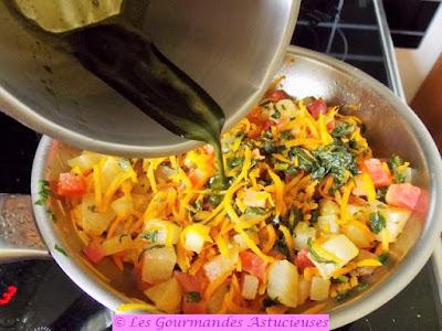 Sauce betteraves-carottes-wasabi pour spaghettis (Vegan)