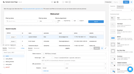 Comparaison complète des 6 meilleurs constructeurs d’outils internes low-code en 2021 Interface de réoutillage