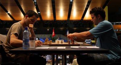 Le tournoi d'échecs de Bienne © photo Olivier Breisacher