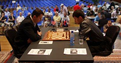 Le tournoi d'échecs de Bienne © photo Olivier Breisacher